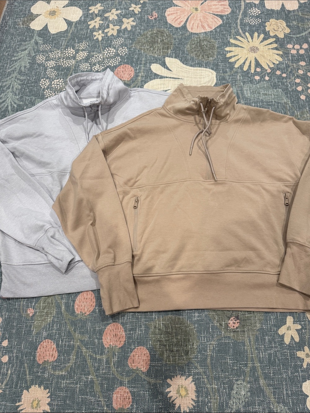 Bundle Two Old Navy Active Pullover Funnel Neck Tops Sz XXL Tall